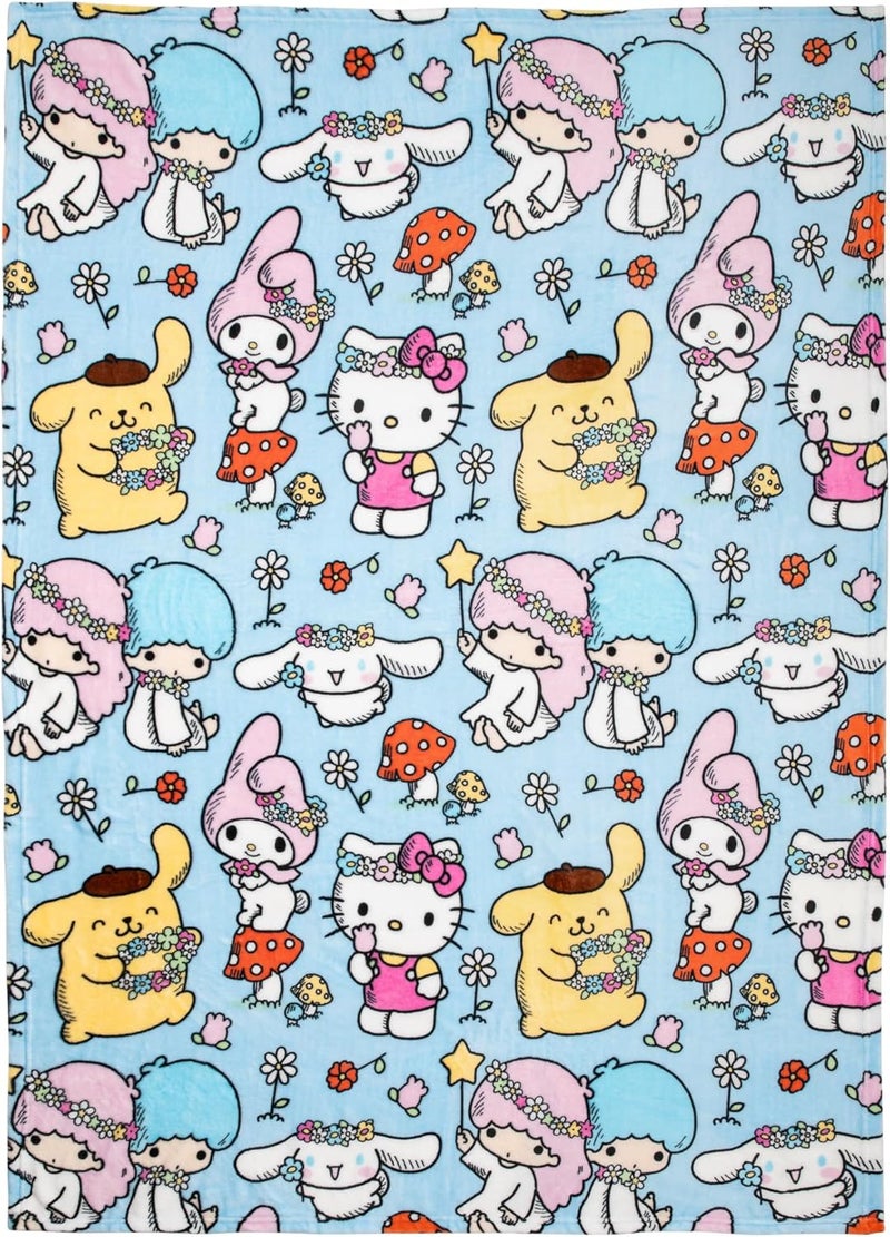 Jay Franco Hello Kitty Throw Blanket with Gift Box - Throw Measures 46 x 60 Inches – Super Soft Special Edition Fleece Bedding - Image 4